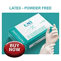 PROTEZIONE Powder Free Medical Latex Examination Gloves