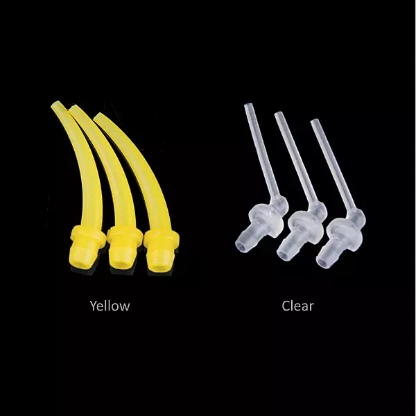 DENMAX Intra Oral Tip, Clear, 100pcs