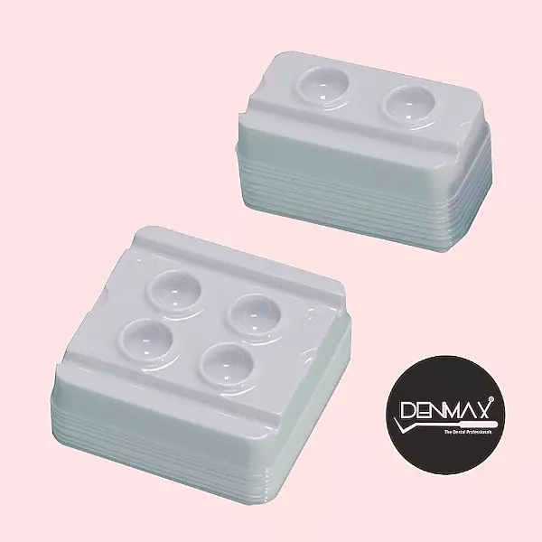 DENMAX Mixing Wells -2 Well (Pack of 50)
