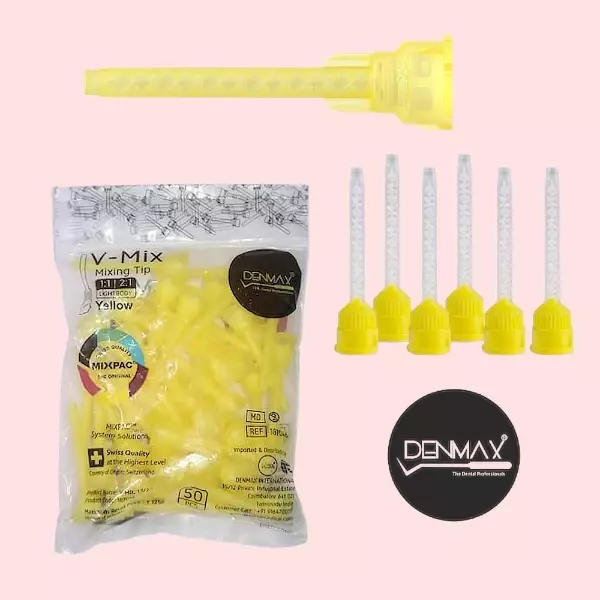 DENMAX MixPac Light Body Tips, V-Mix, 50pcs