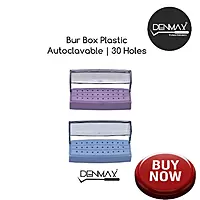 DENMAX Bur Holder, Plastic Autoclavable, 30 Holes (BRH006)