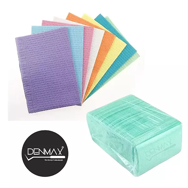 DENMAX Tray Sheets / Bib (125/Pack)