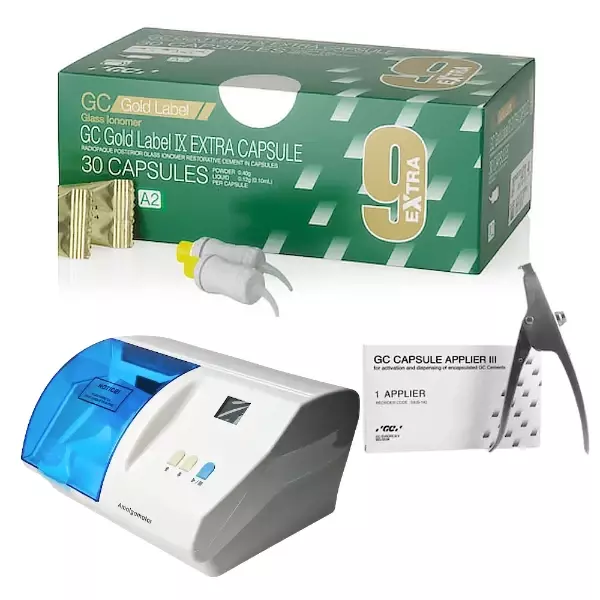 GC Capsule Mixer/Applier/Gold Label IX Extra Capsule (Box of 30)-KIT