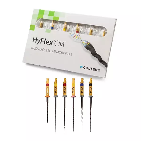 COLTENE Hyflex CM Endodontic File ( Pack of 6)- Assorted