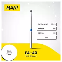 MANI Rotary Diamond Burs - Standard - EA40