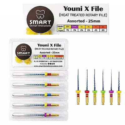 YOUNI X File - (Pack of 6)- (20/.06) 21mm