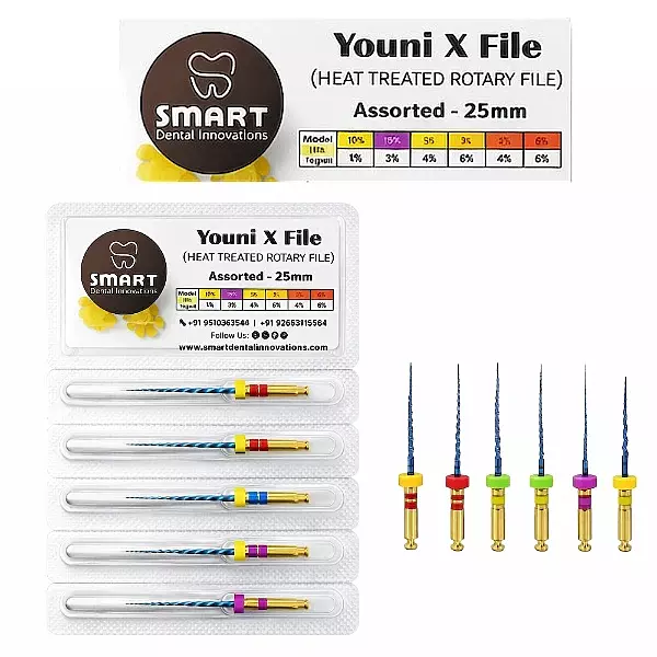 YOUNI X File - (Pack of 6)- (20/.06) 21mm