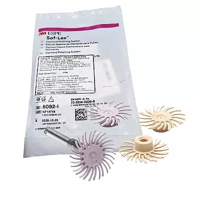 3M Sof-Lex Polishing Spiral Assorted 10pc (5092-I)