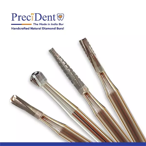 PRECIDENT Metal Cutting Burs, FG-1958L