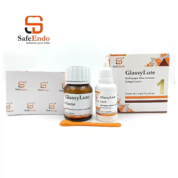 SAFE ENDO GlassyLute GIC Luting, 35g/25g
