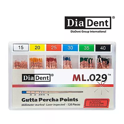 DIADENT GP Points - ISO-15 (120pk)