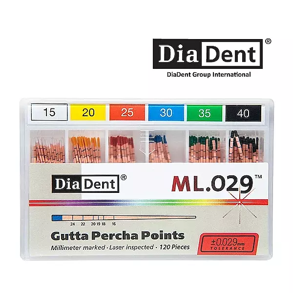 DIADENT GP Points - ISO-15 (120pk)