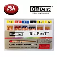 DIADENT GP Points - ProTaper F1, 60/pk