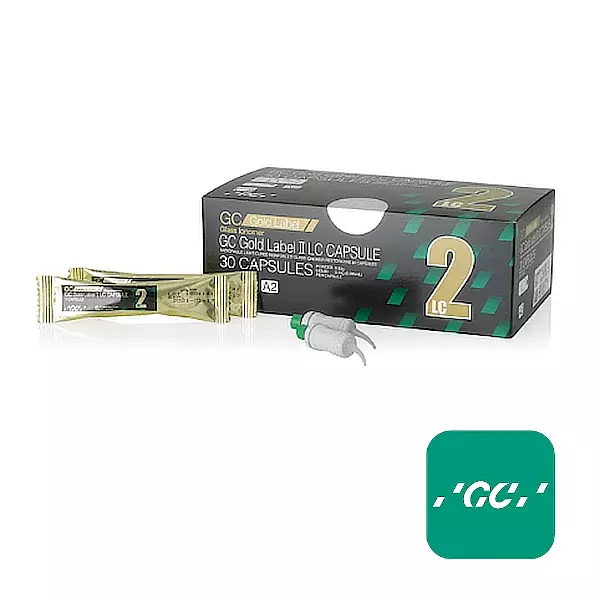 GC Fuji II LC- Box of 30 Capsules- Shade A2